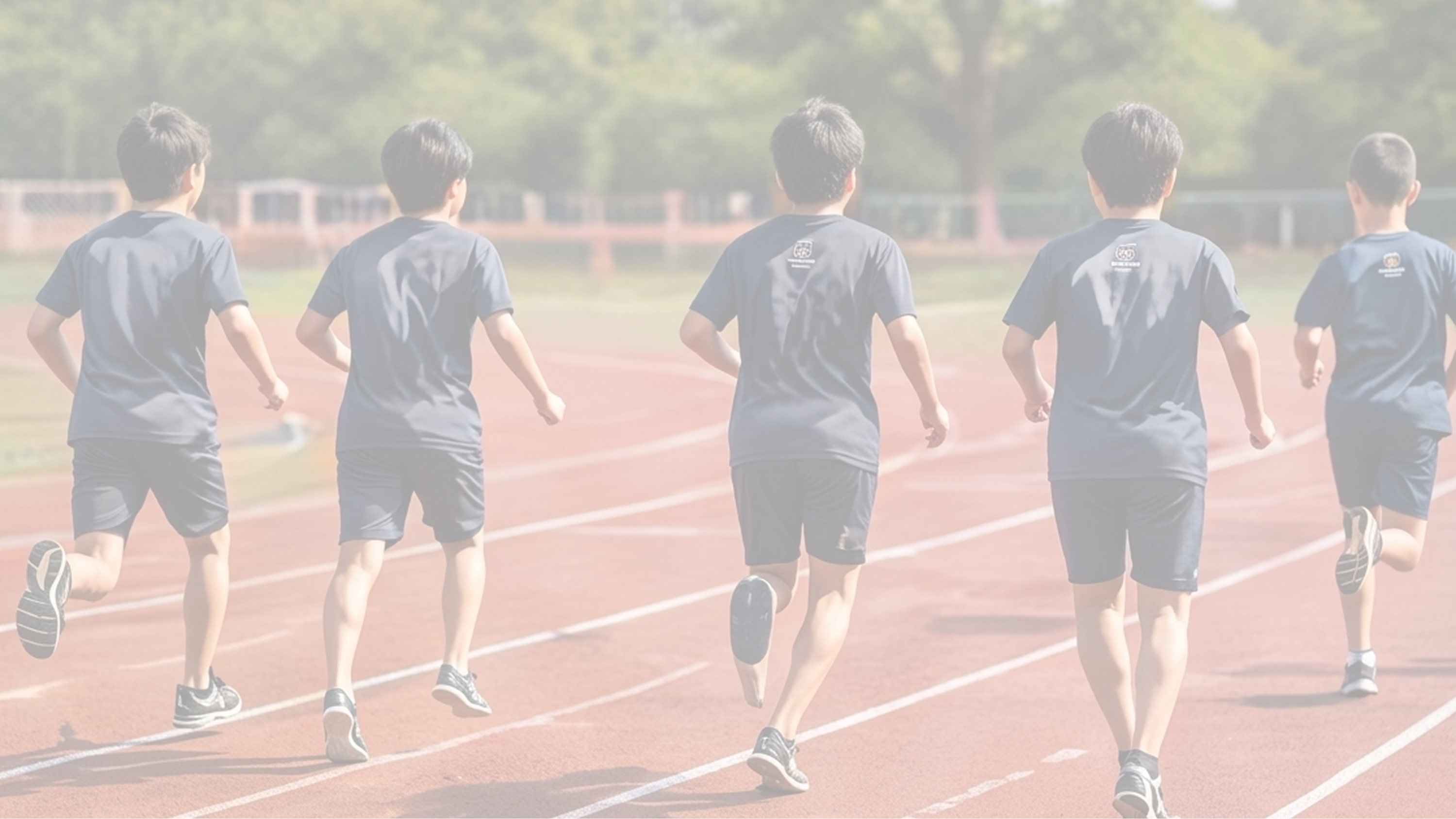 机に向かって勉強する学生服の男性